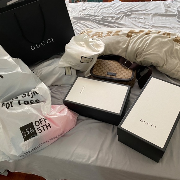 Gucci Messenger Crossbody Guccissima GG Unisex - Picture 5 of 10